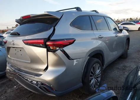 2021 Toyota Highlander Platinum из США, поврежденный, VIN 5TDFZRAHXMS063733